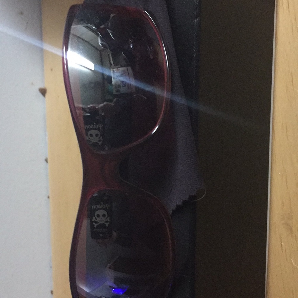 Fendi red sunglasses